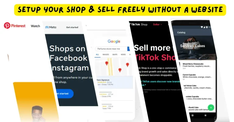 Top Social Media Shops to Sell Online Without A Website