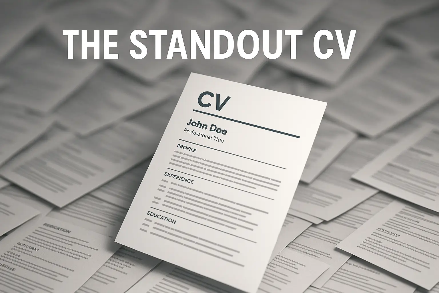 How to Write a CV Document - Select CV Best Format